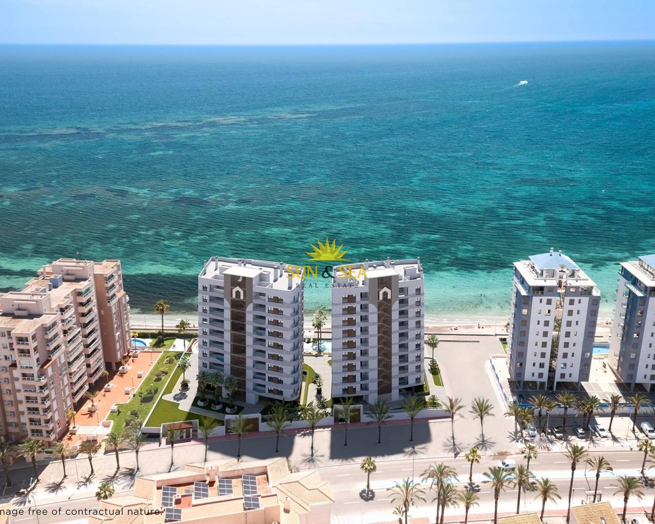 Apartamento - Nueva construcción  - La Manga del Mar Menor - 1ª Linea Del Mar Mediterraneo