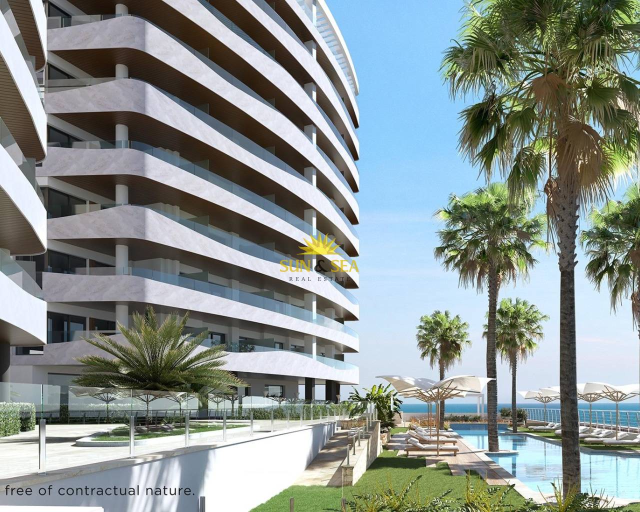 Apartment - New Build - La Manga del Mar Menor - 1ª Linea Del Mar Mediterraneo