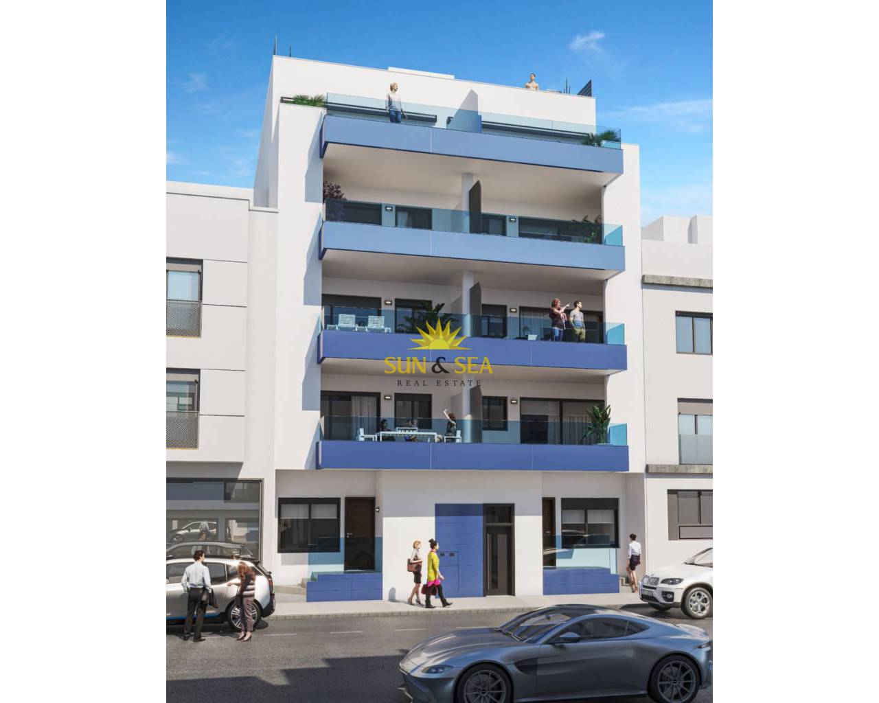 Apartment - Новое строительство - Guardamar del Segura - Pueblo