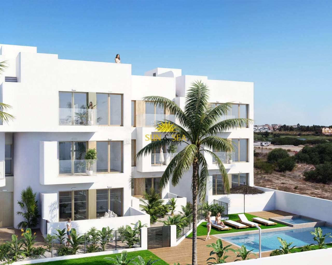 Apartment - Новое строительство - Los Alcázares - Serena Golf