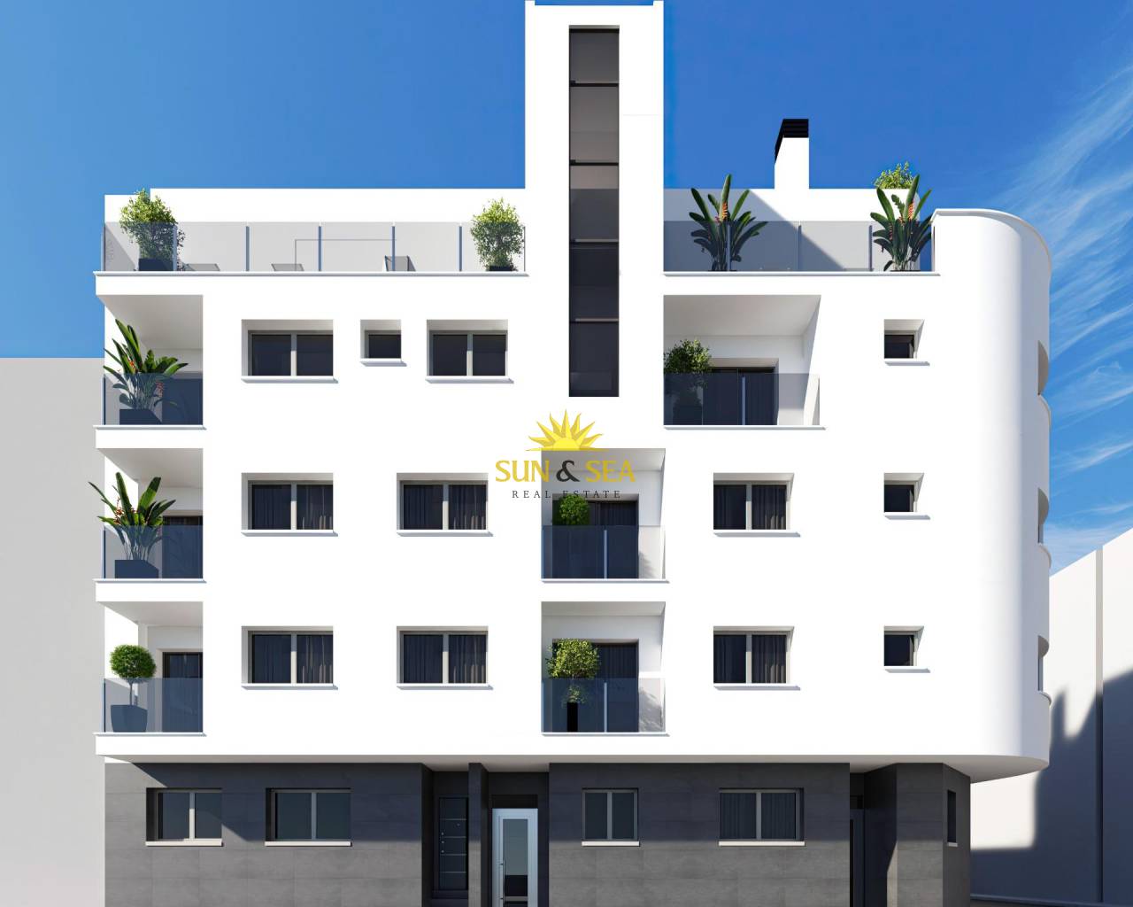 Apartment - Новое строительство - Torrevieja - Centro