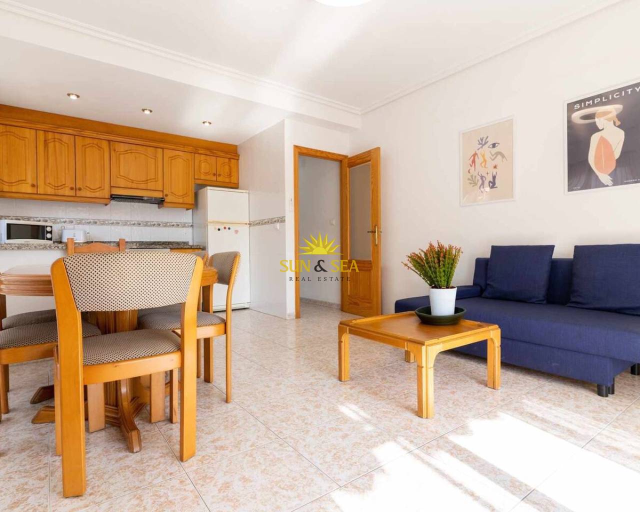 Appartement - Location longue durée - Santa Pola - Puerto