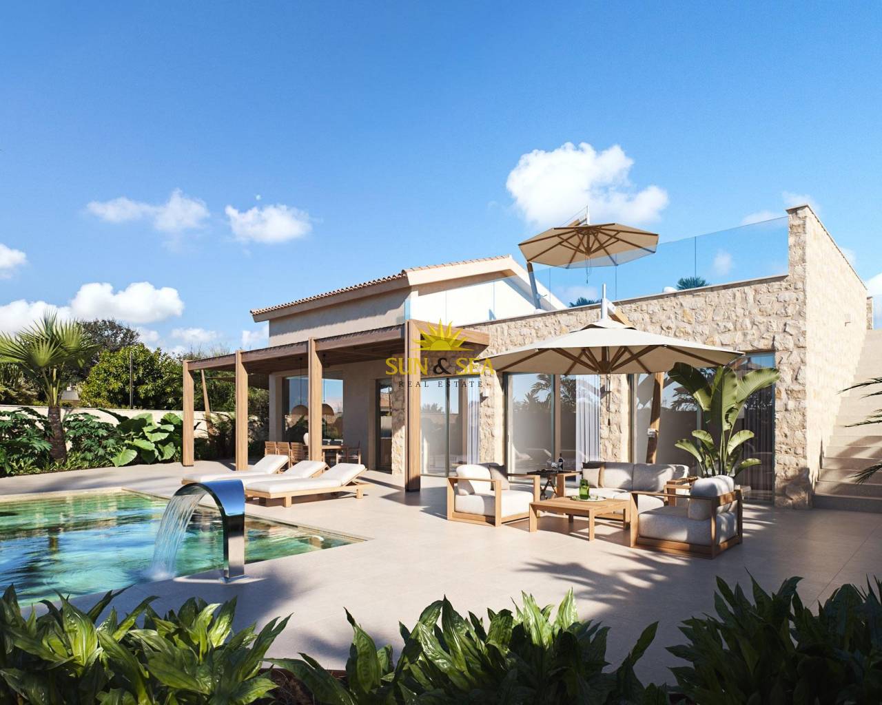 Chalet - Nueva construcción  - Cabo de Palos - Cala Flores