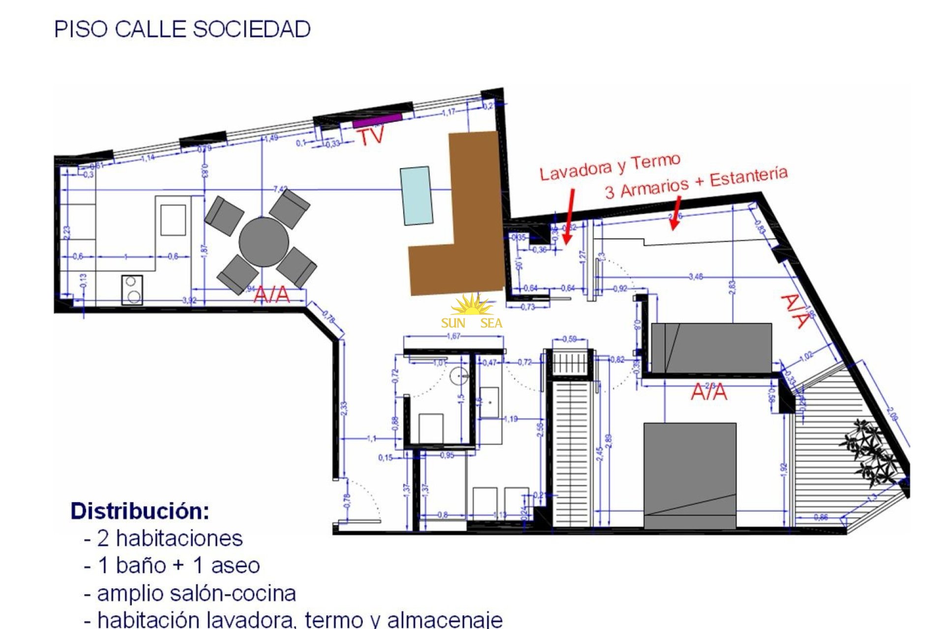 Долгосрочная аренда - Apartment -  - Murcia