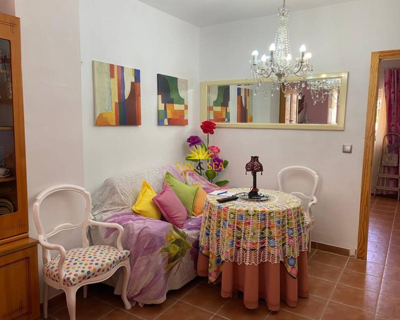 Ground Floor - Long time Rental - Puerto de Mazarron - Playa del Alamillo