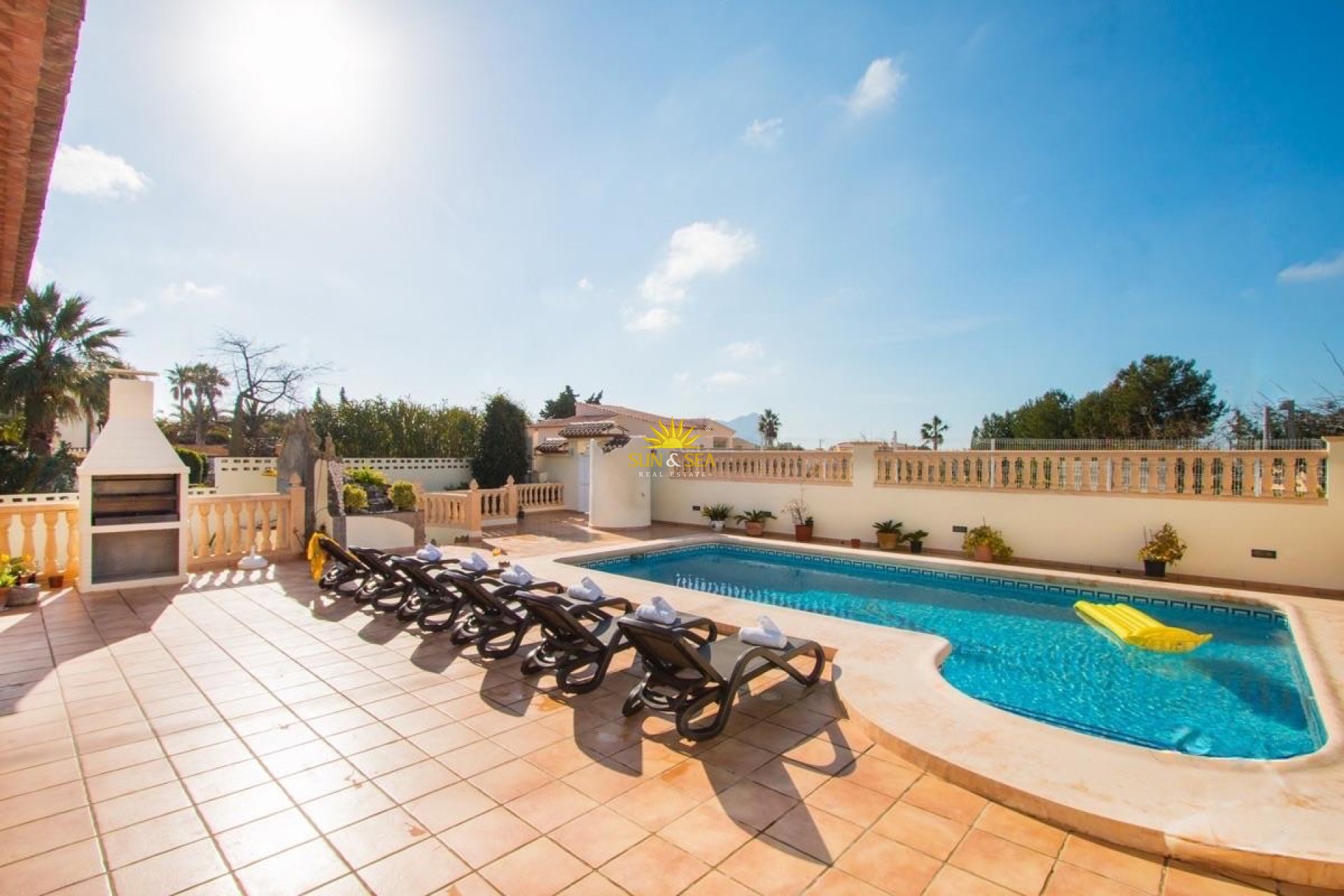 Langfristige Vermietung - Freistehende Villa - Calpe