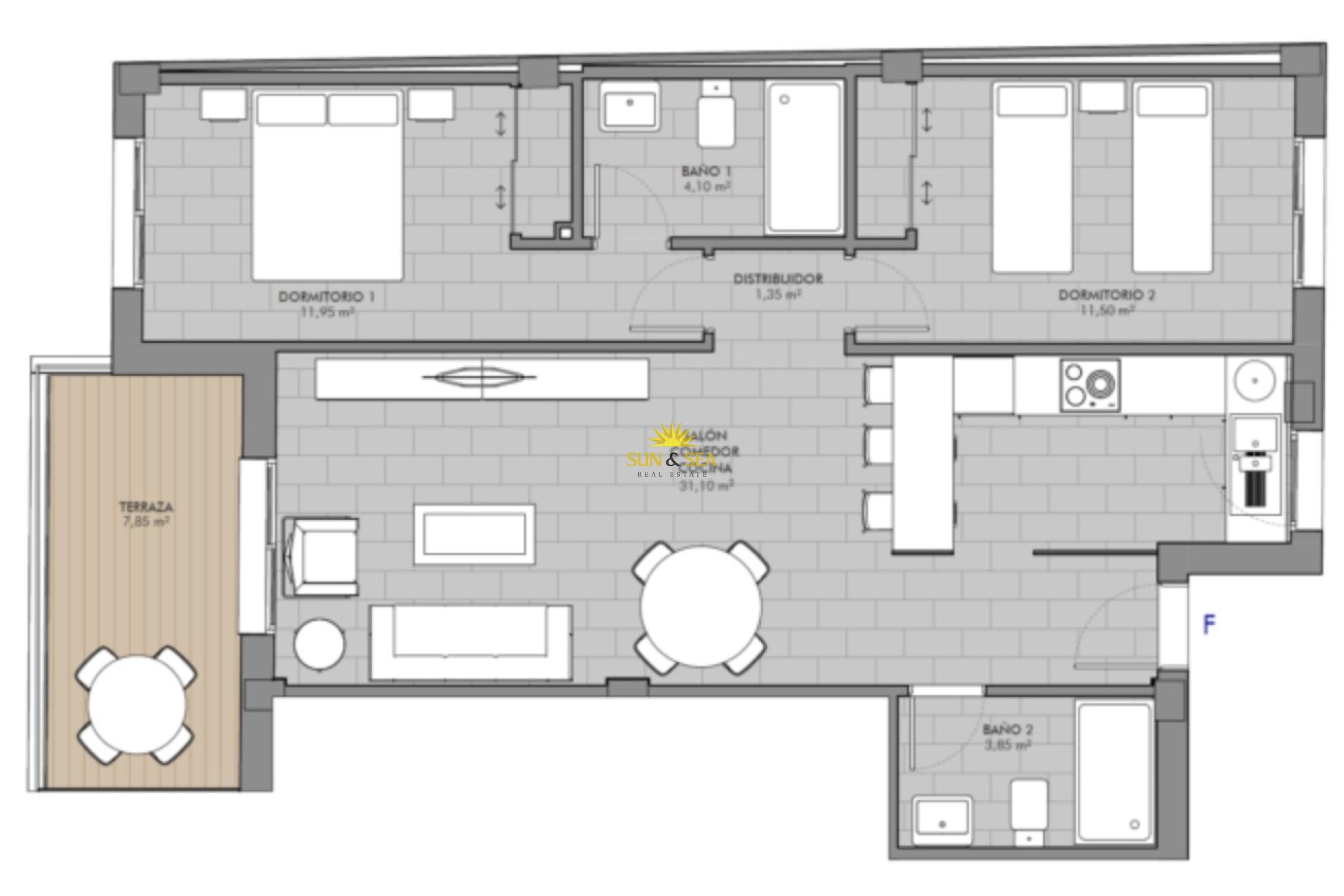 Location à long terme - Appartement - Los Alcázares - Los Narejos
