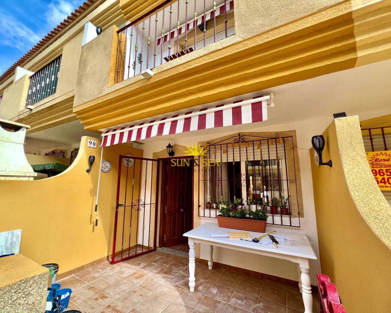 Maison de ville / Duplex - Location longue durée - Orihuela Costa - Playa Flamenca