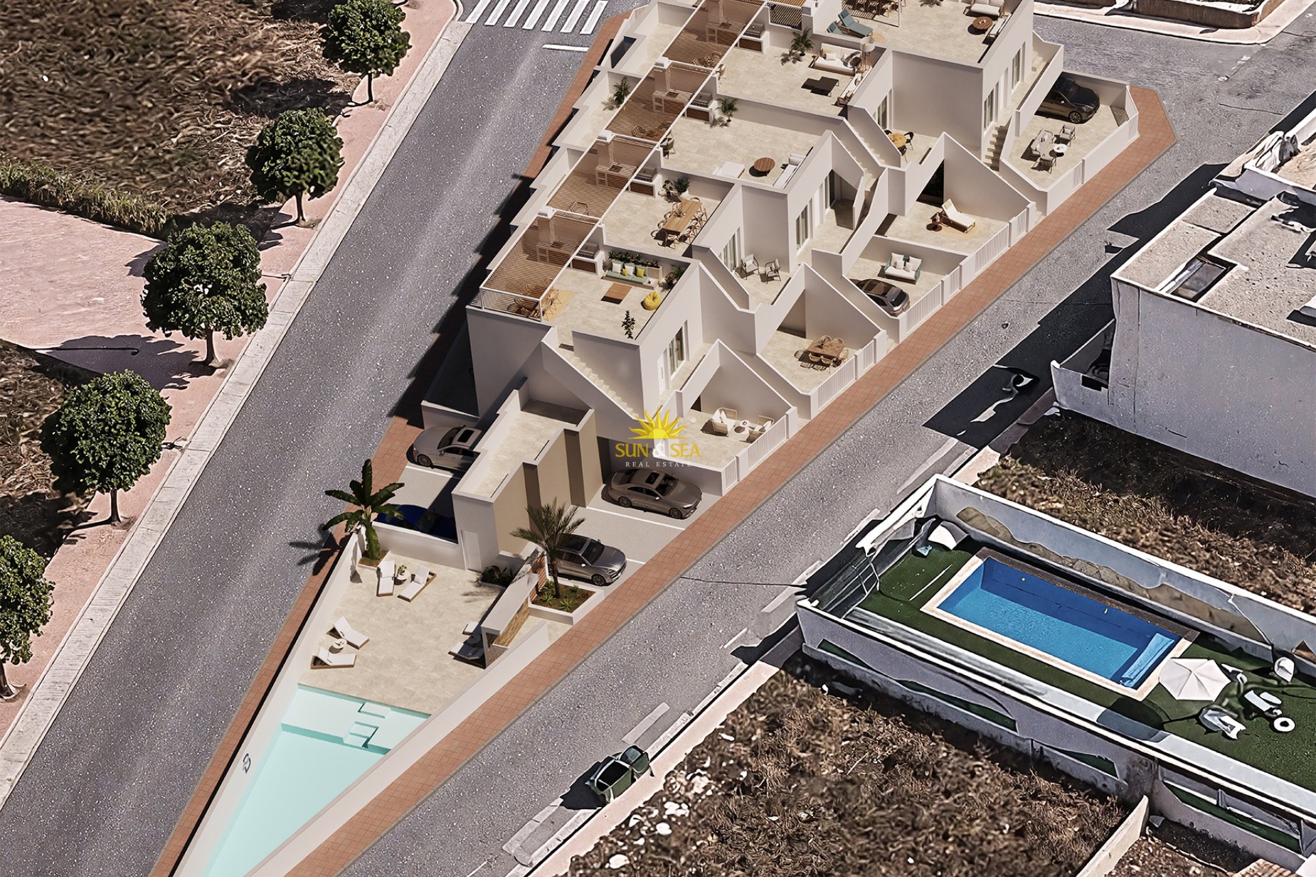 Neue Gebäude - high-bungalow - San Pedro del Pinatar