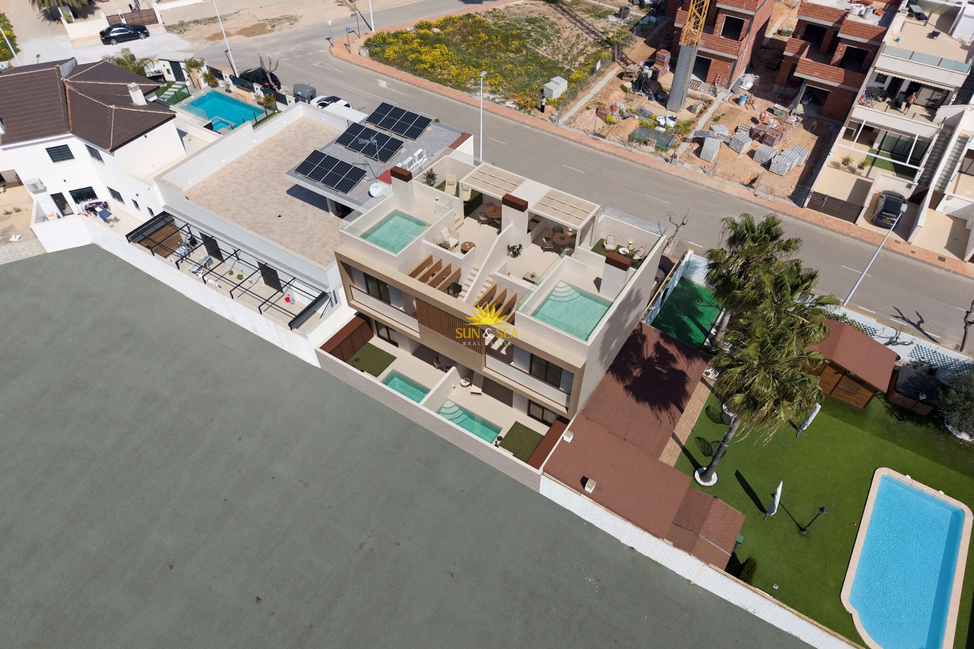 Neue Gebäude - high-bungalow - San Pedro del Pinatar