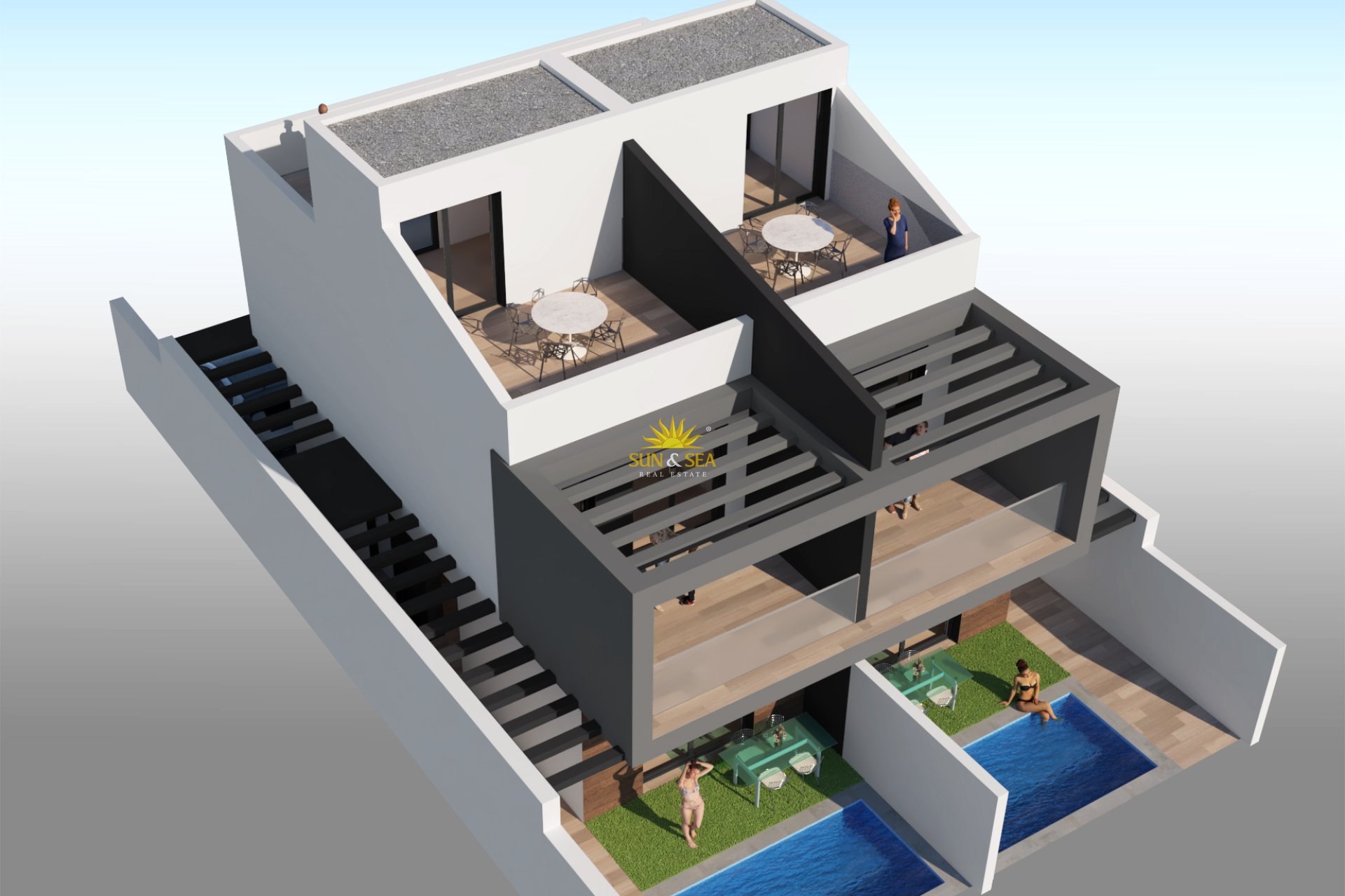 Neue Gebäude - semi-detached - 