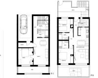 New Build - Townhouse - Torrevieja - Lago Jardín II