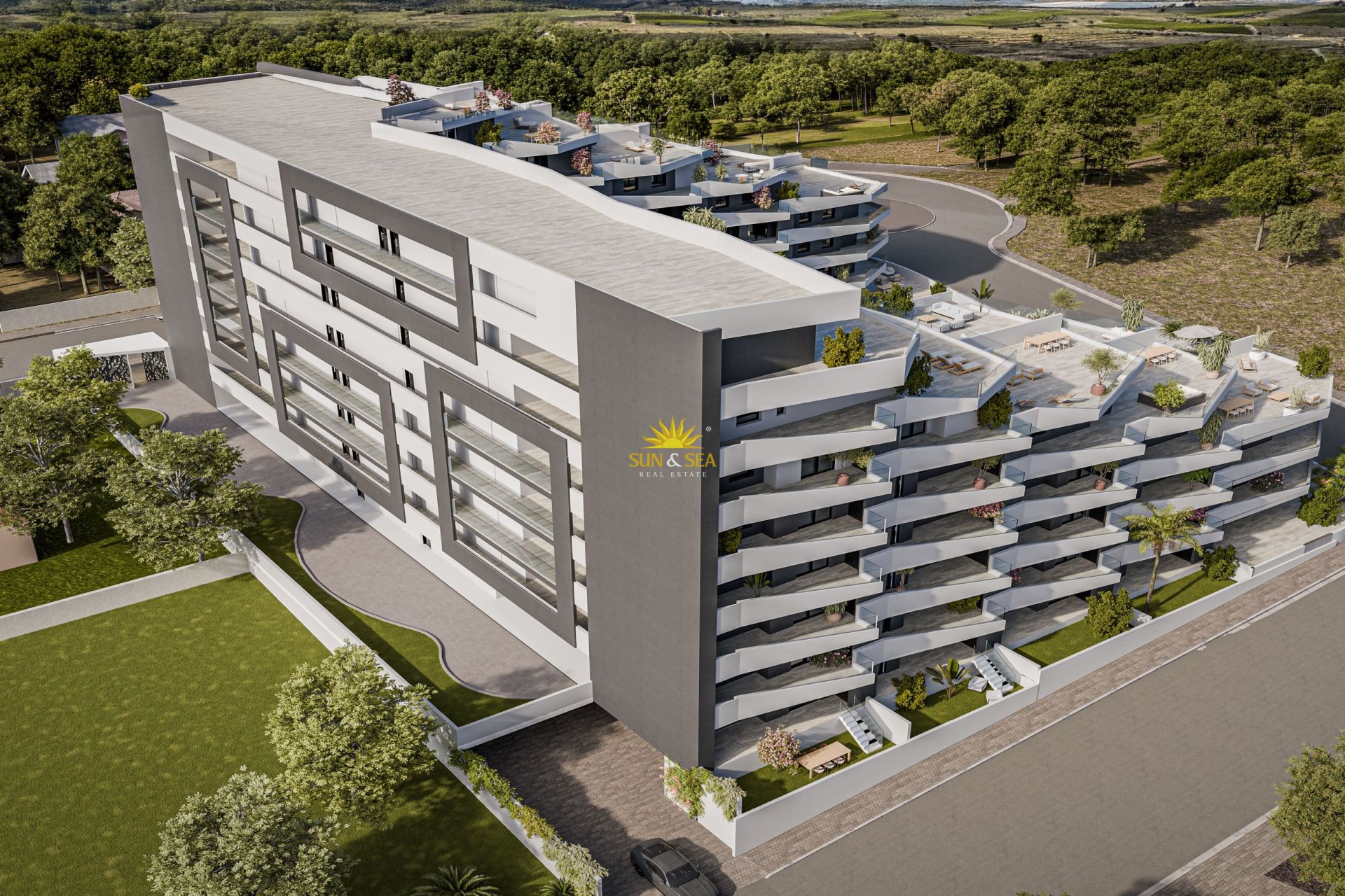 Nieuwbouw Woningen - Appartement - San Miguel de Salinas