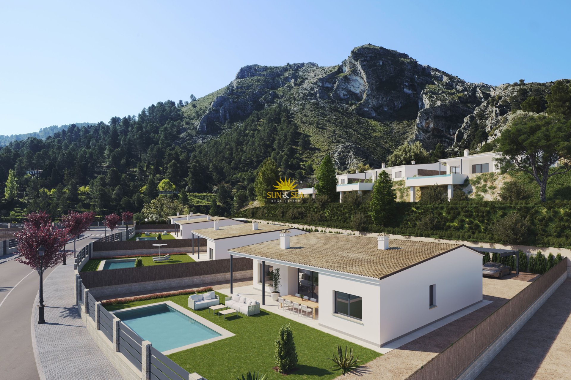 Nieuwbouw Woningen - detached - Penaguila - Penáguila