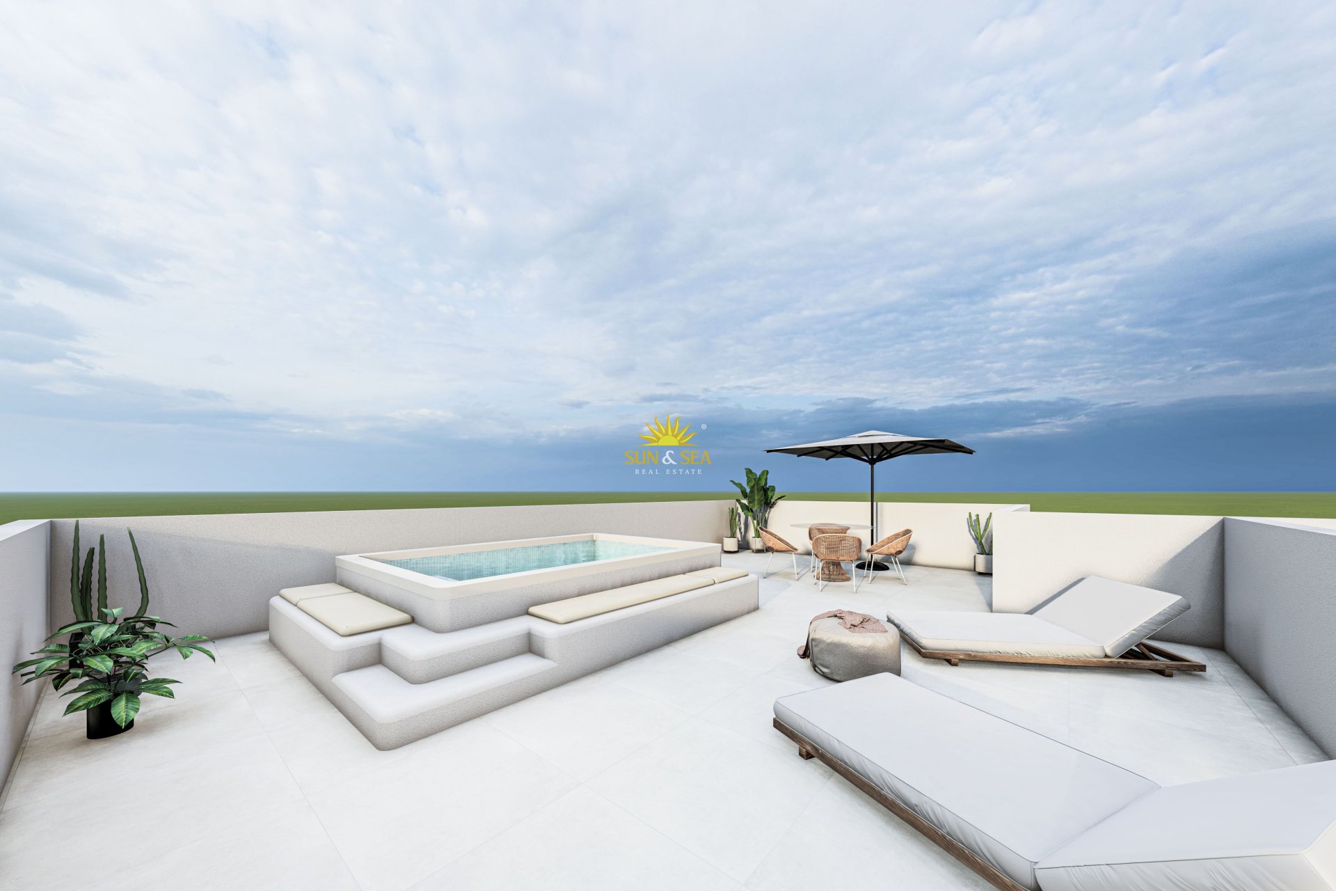 Nieuwbouw Woningen - low-bungalow - San Pedro del Pinatar