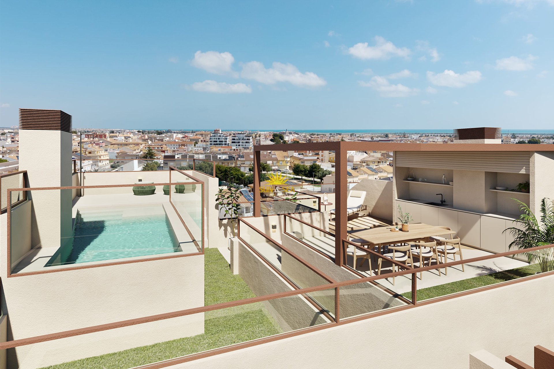Nieuwbouw Woningen - low-bungalow - San Pedro del Pinatar