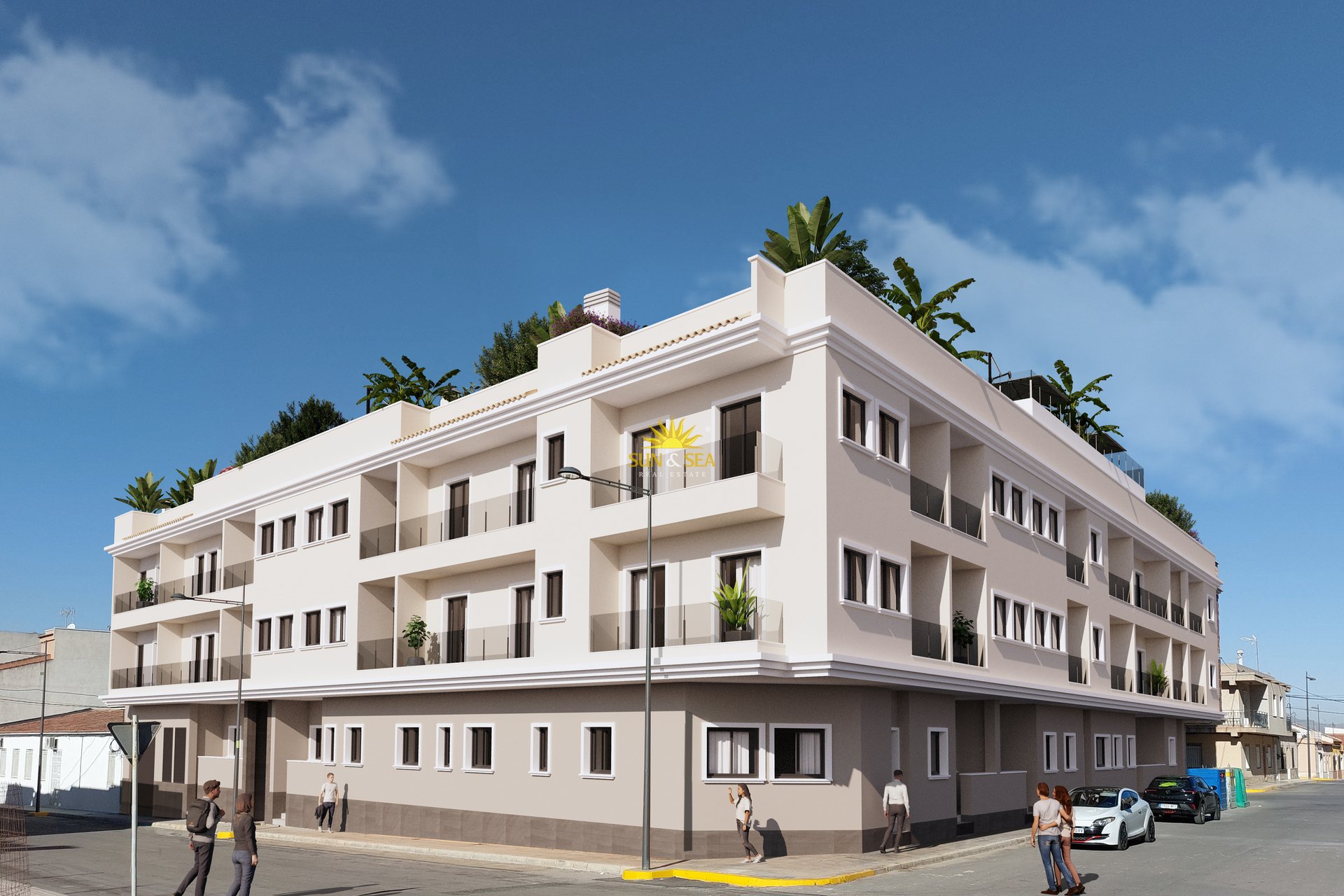 Nieuwbouw Woningen - Penthouse - Algorfa