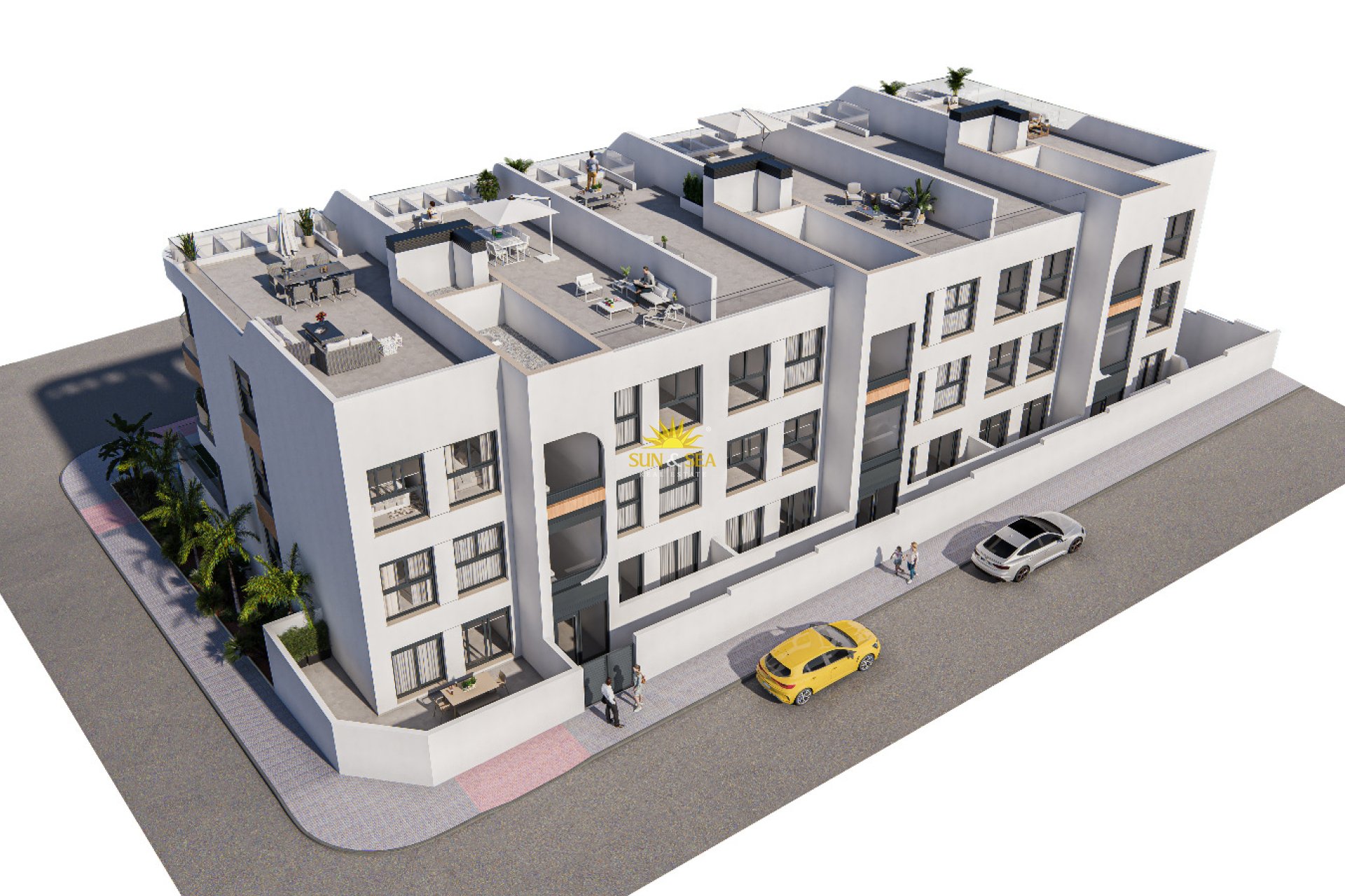 Nieuwbouw Woningen - Penthouse - Benijofar