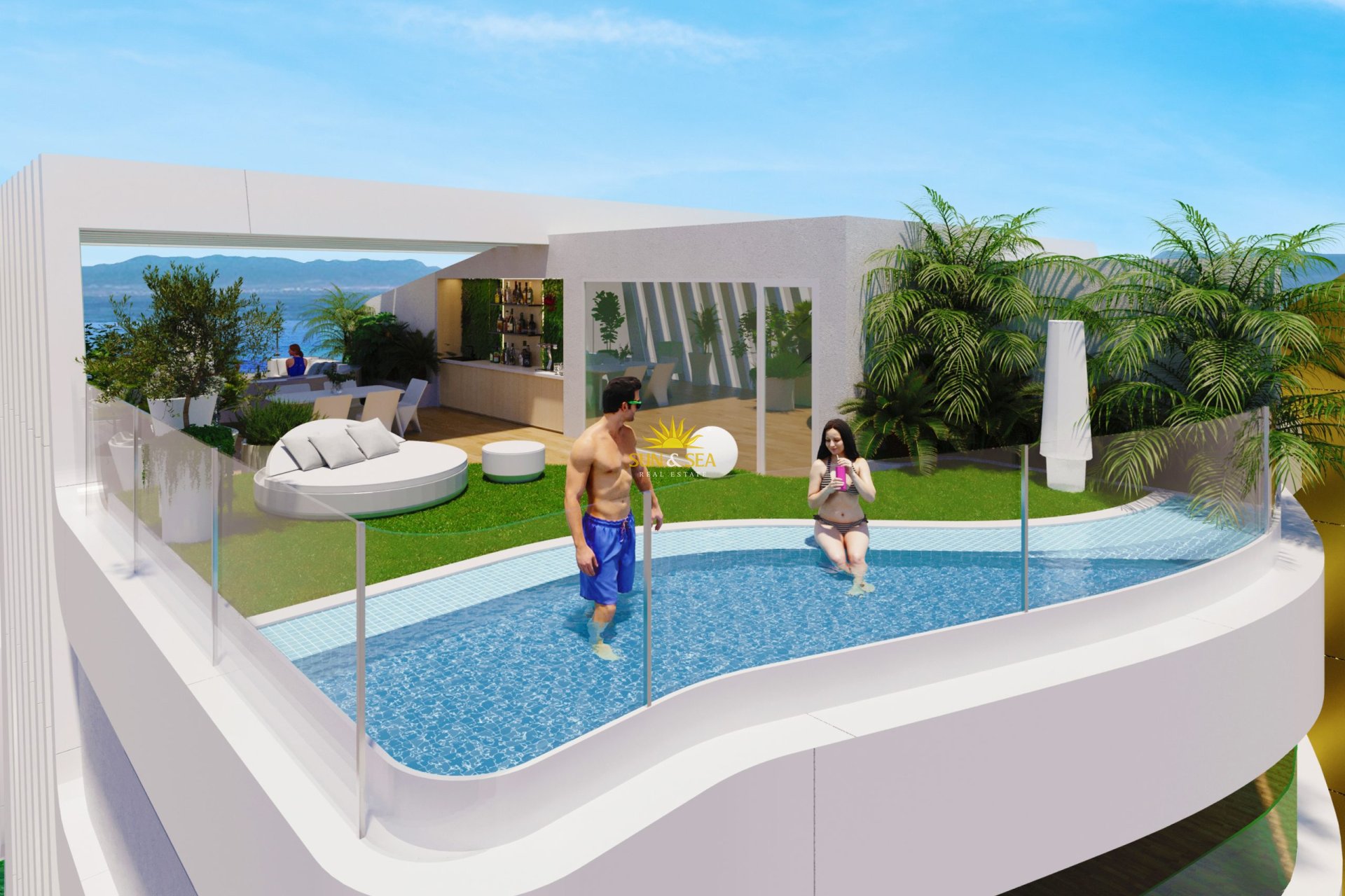 Nieuwbouw Woningen - Penthouse - La Manga del Mar Menor - La Manga Del Mar Menor
