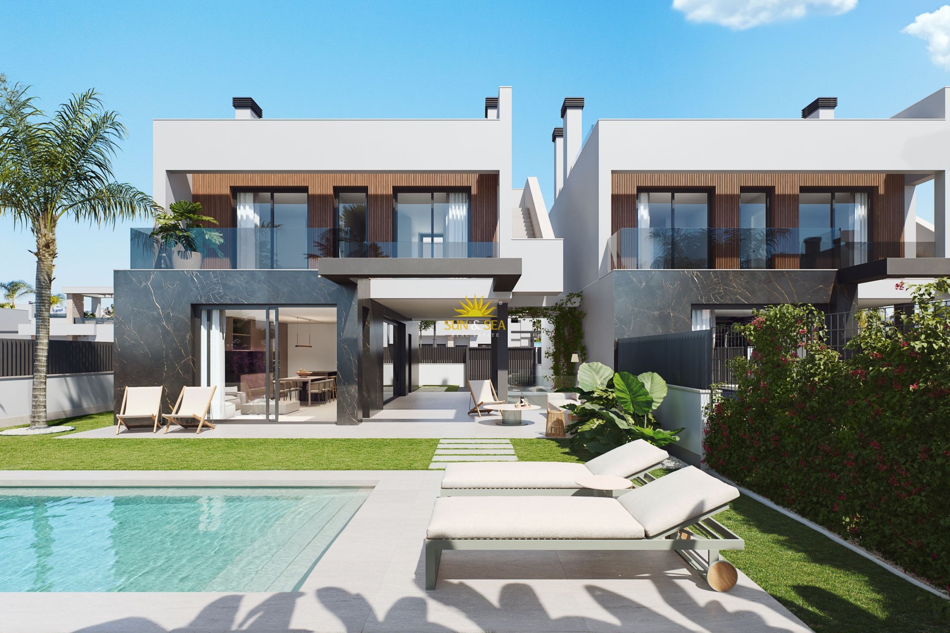 Nieuwbouw Woningen - semi-detached - Santa Rosalía