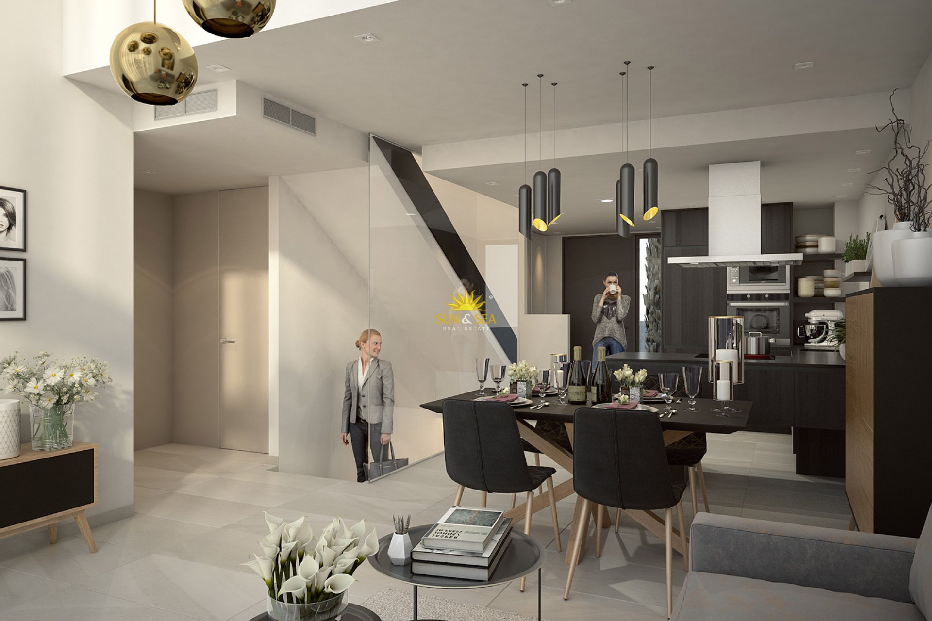 Nieuwbouw Woningen - terraced - La Finca Golf