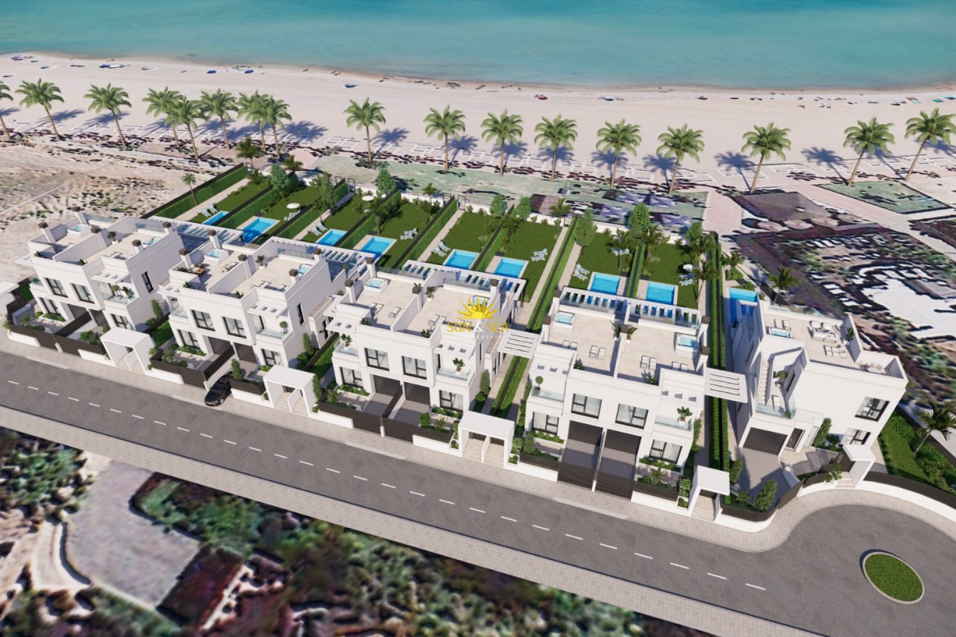 Nieuwbouw Woningen - terraced - Los Alcázares - Los Alcazares