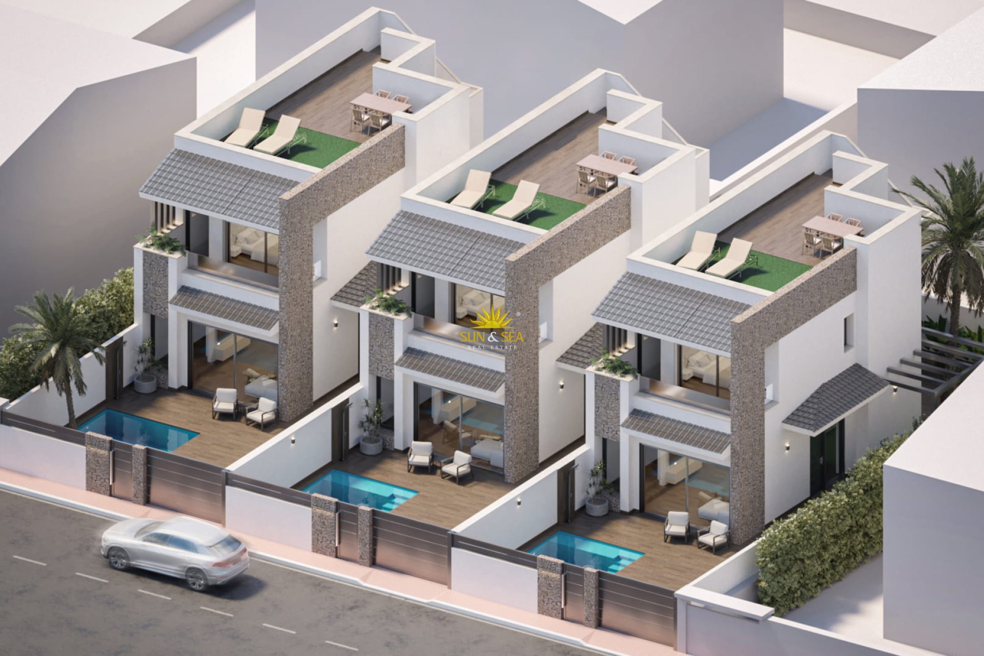 Nieuwbouw Woningen - terraced - San Pedro del Pinatar