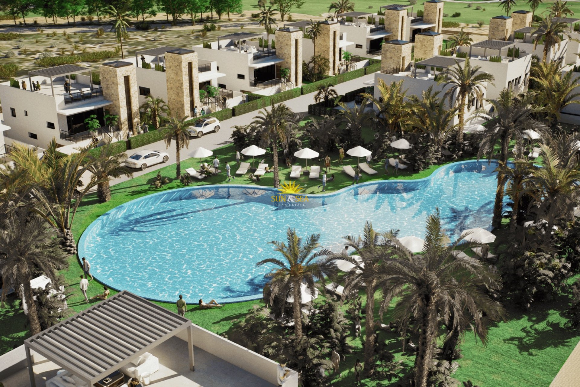 Nouvelle construction - detached - Camposol Golf