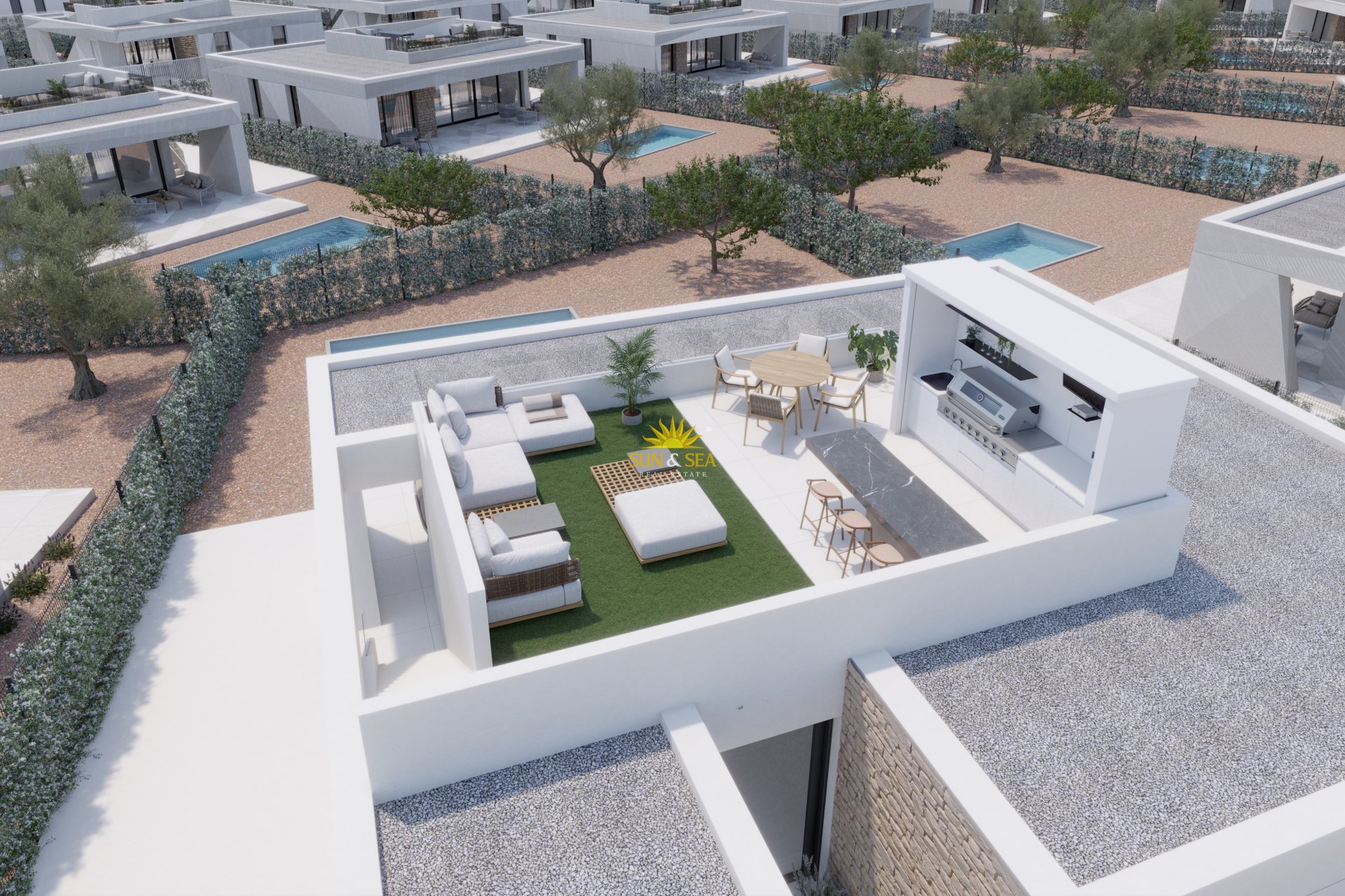 Nouvelle construction - detached - Hacienda del Alamo Golf