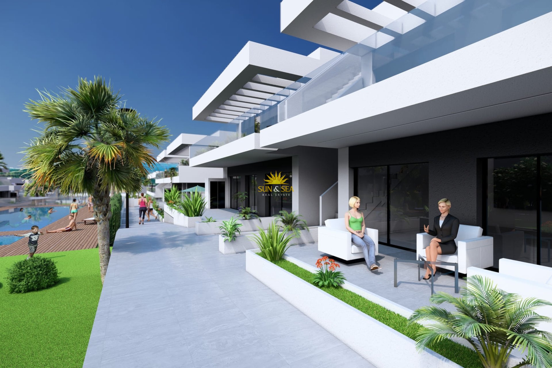 Nouvelle construction - low-bungalow - La Finca Golf