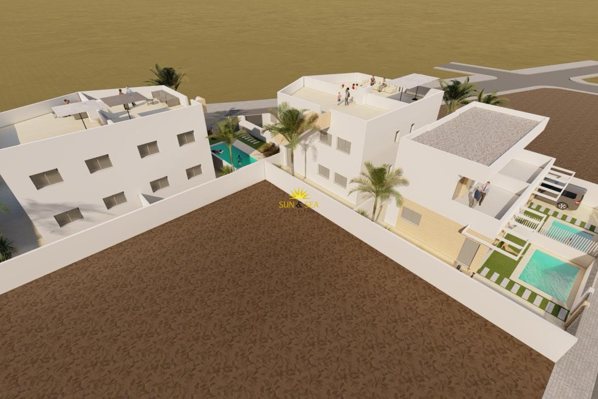 Nouvelle construction - terraced - Mazarron - Mazarrón