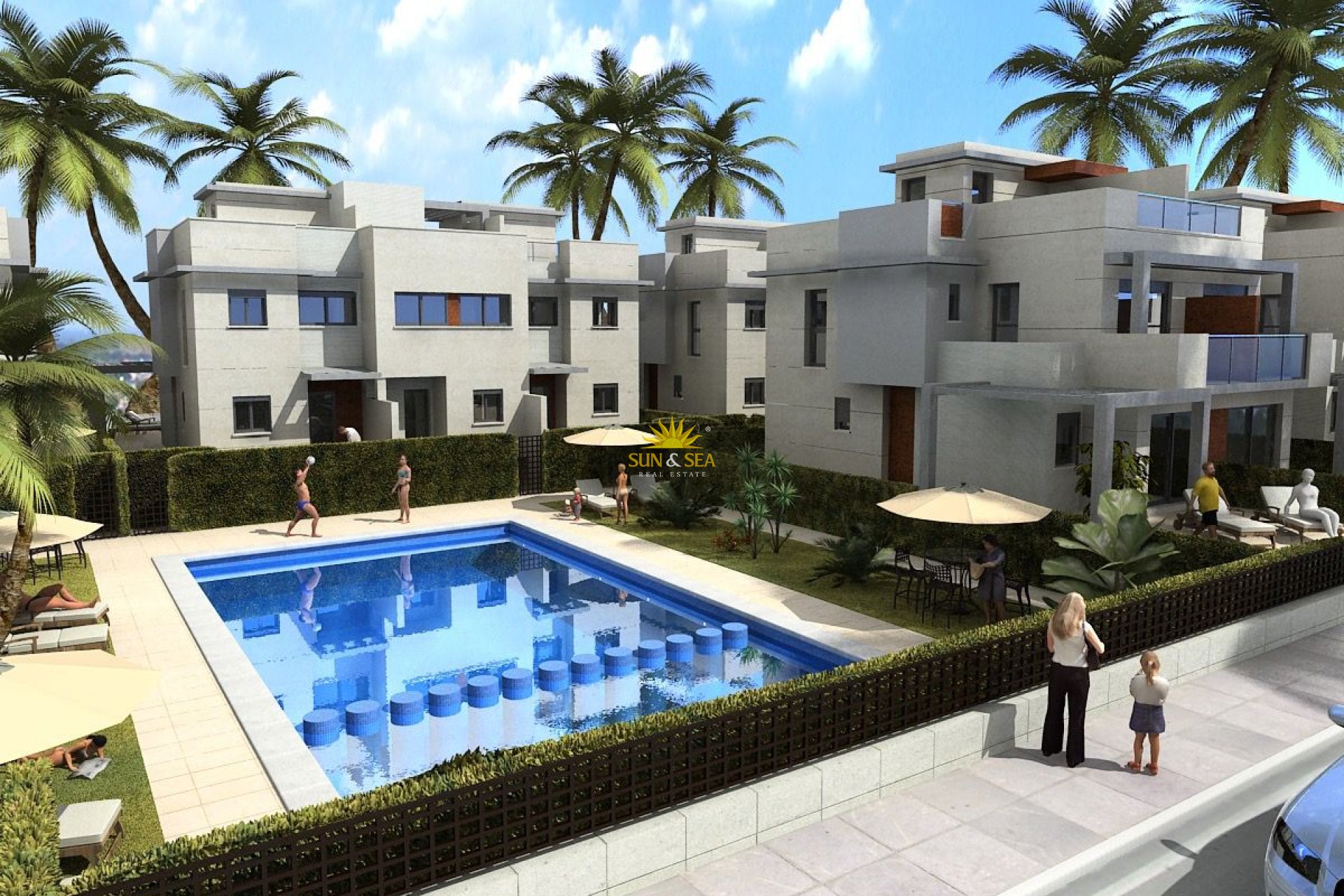 Nouvelle construction - terraced - Puerto de Mazarron - Puerto de Mazarrón