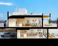 Nouvelle construction - Townhouse - Los Alcázares - Serena Golf
