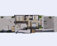 Nouvelle construction - Townhouse - Los Alcázares - Serena Golf