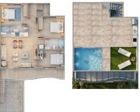 Nouvelle construction - Townhouse - Pilar de la Horadada - parques de Andromeda