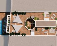 Новое строительство - Penthouse - Torrevieja - Playa de El Cura