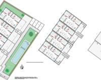 Новое строительство - Townhouse - Pilar de la Horadada - Parque del Mediterraneo