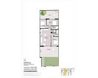 Новое строительство - Townhouse - San Pedro del Pinatar - Los Cuarteros