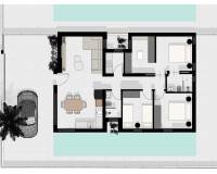 Новое строительство - Villa - Benijofar - Urb. Monteazul