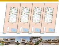 Новое строительство - Villa - Pilar de la Horadada - pueblo