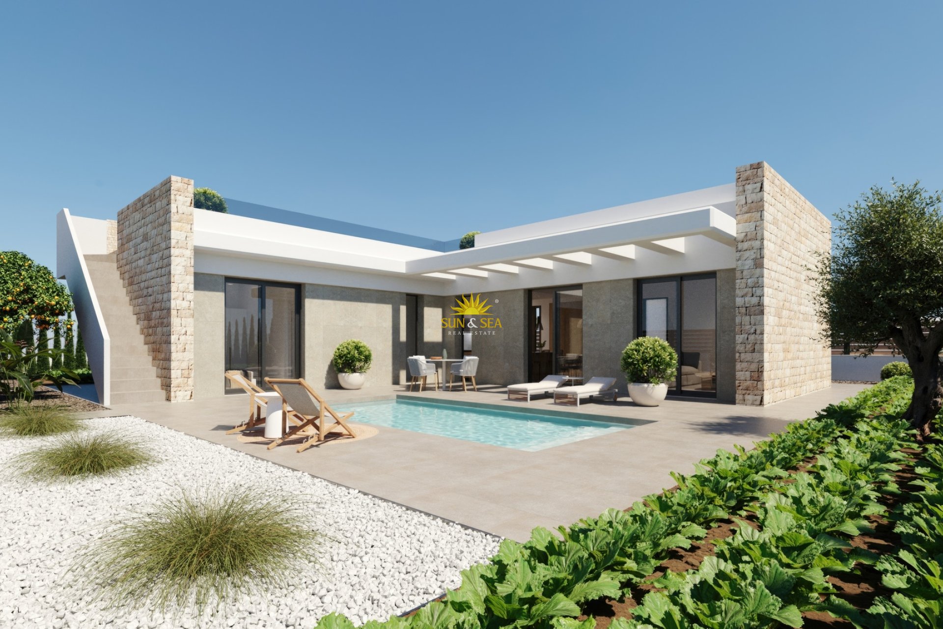 Новое здание - detached - Hacienda del Alamo Golf