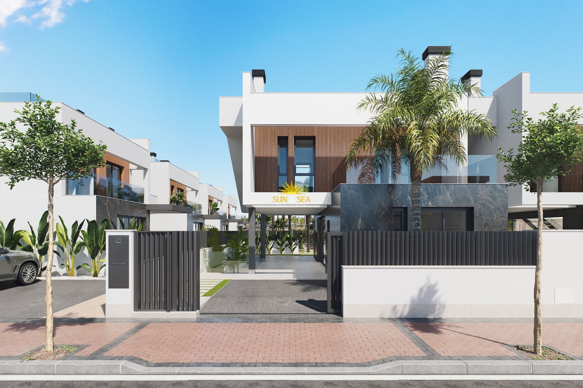 Новое здание - semi-detached - Santa Rosalía