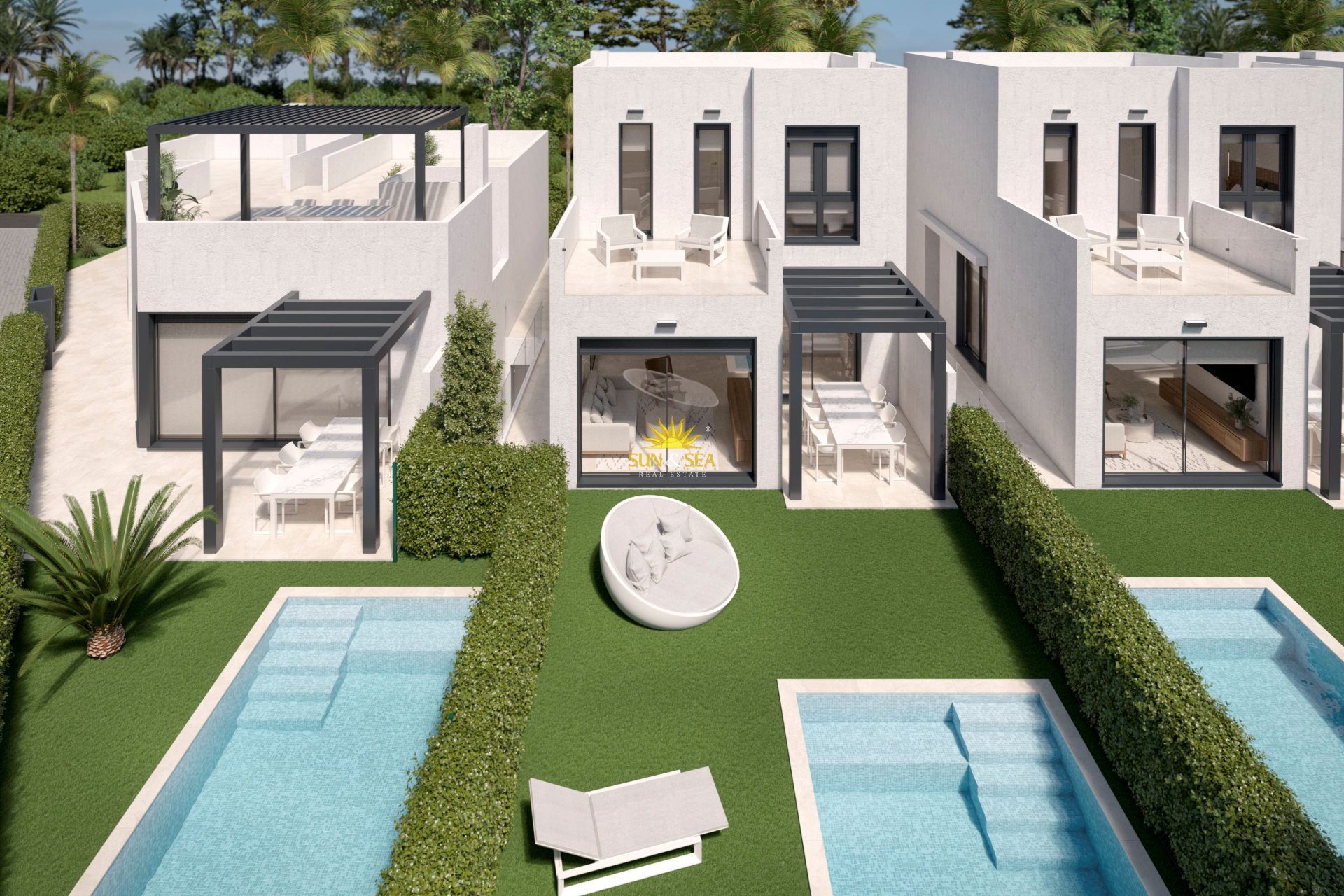 Новое здание - terraced - Santa Rosalía
