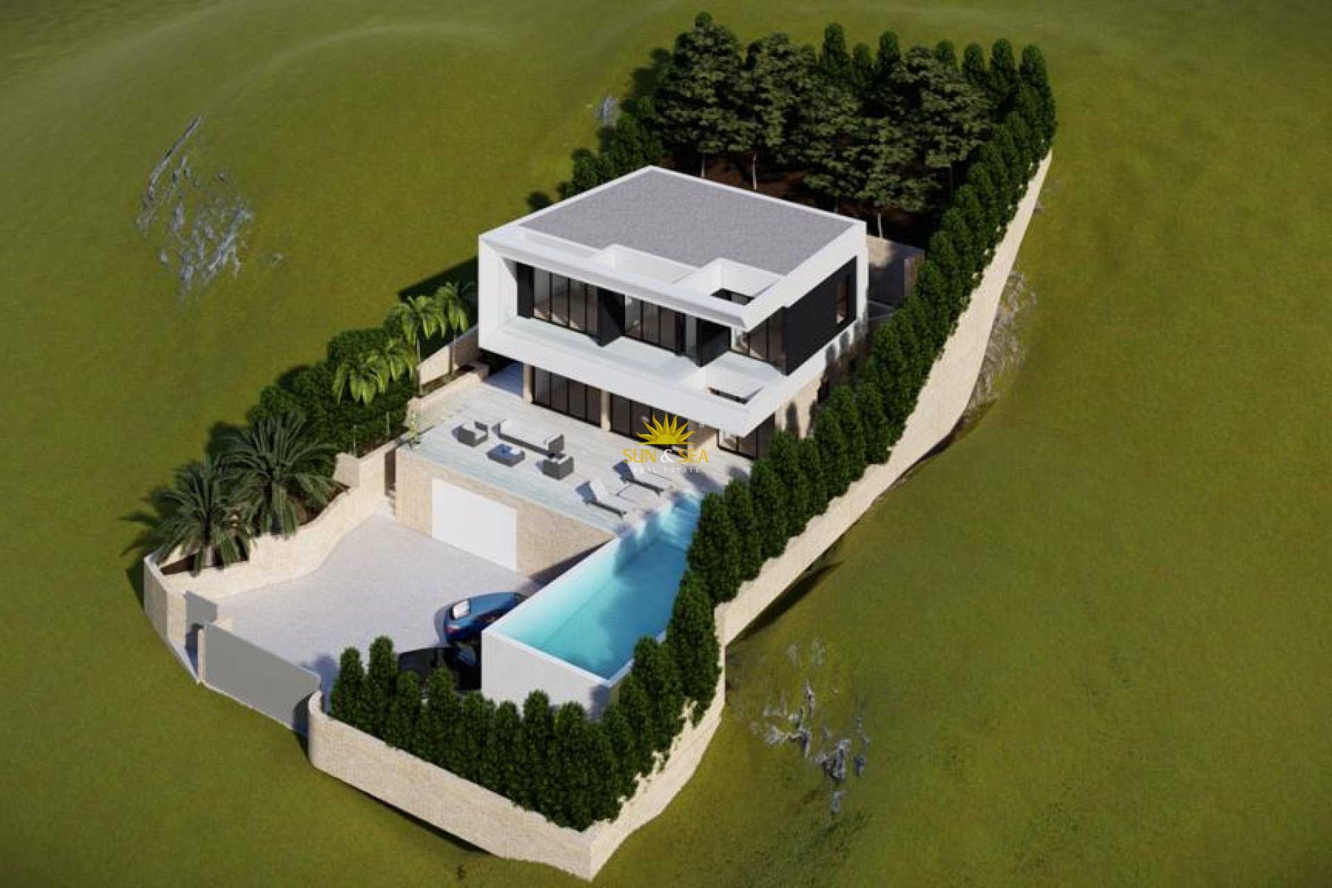 Новое здание - Villa - Altea