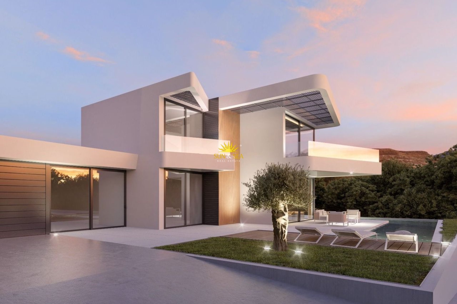Новое здание - Villa - Altea
