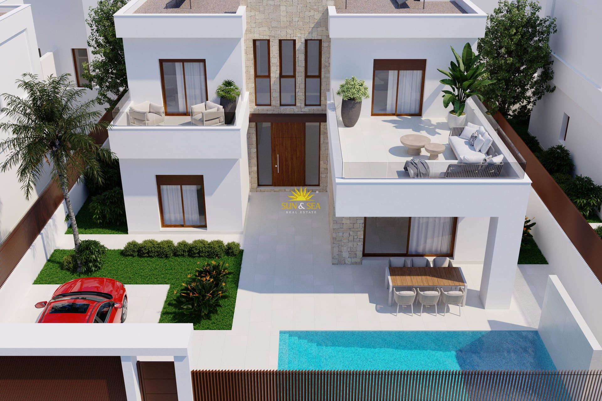 Новое здание - Villa - Orihuela Costa