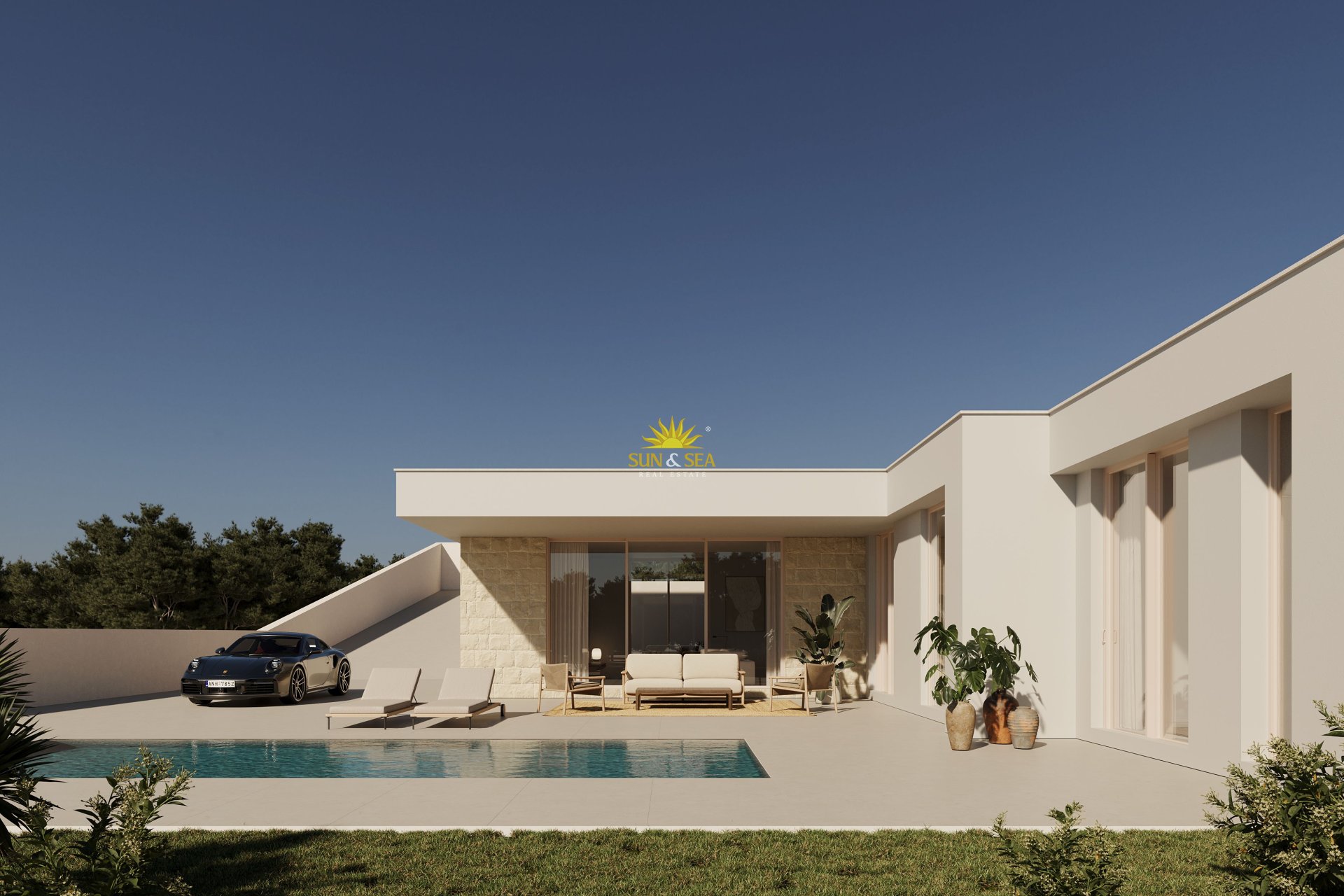 Новое здание - Villa - Polop