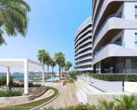 Nueva construcción  - Apartamento - La Manga del Mar Menor - 1ª Linea Del Mar Mediterraneo