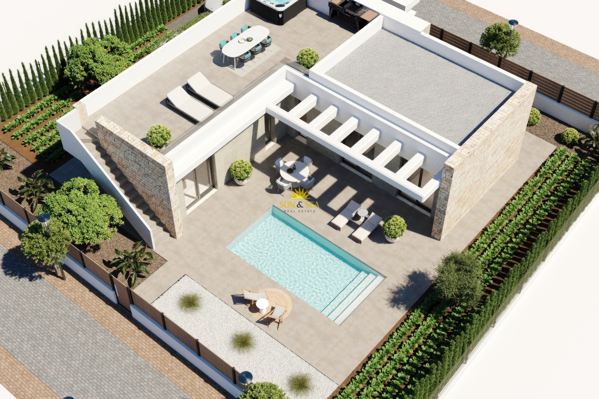Obra nueva - detached - Hacienda del Alamo Golf