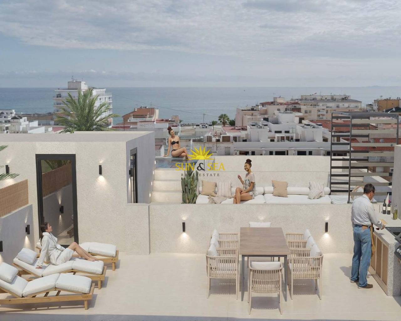 Penthouse - Nouvelle construction - Torrevieja - Playa de El Cura